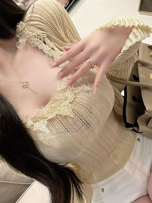 Elastic Lace Trim - Korean Style Light Maturity Lace Trim