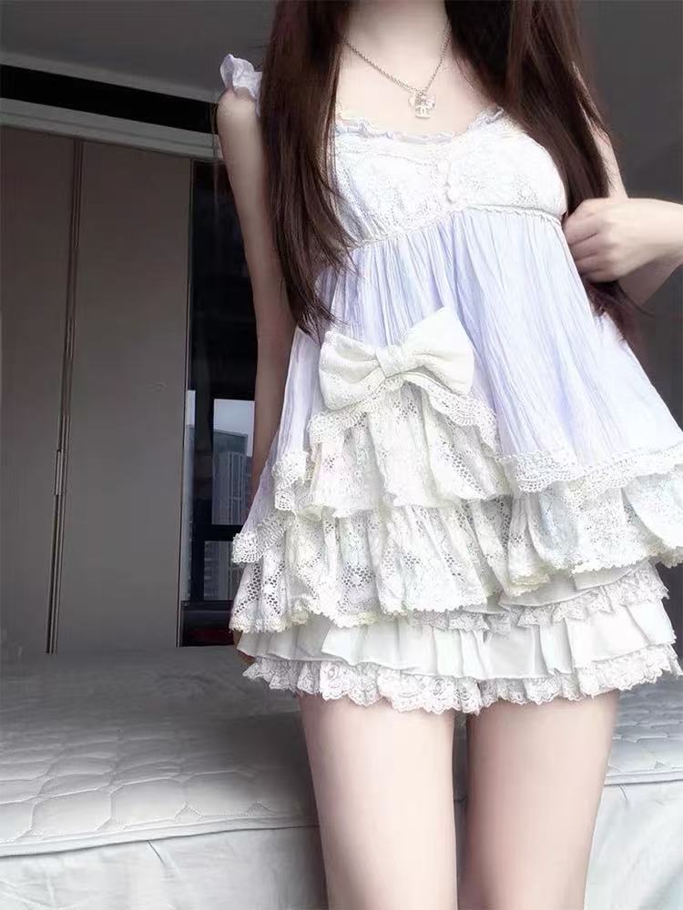 Coquette Ryousangata Dollcore  - đánh giá và giá Elastic Lace Trim