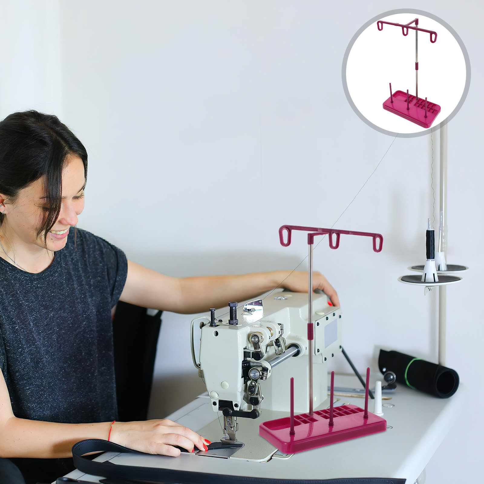 3 Spool Sewing Machine Thread  - đánh giá và giá Embroidery Craft