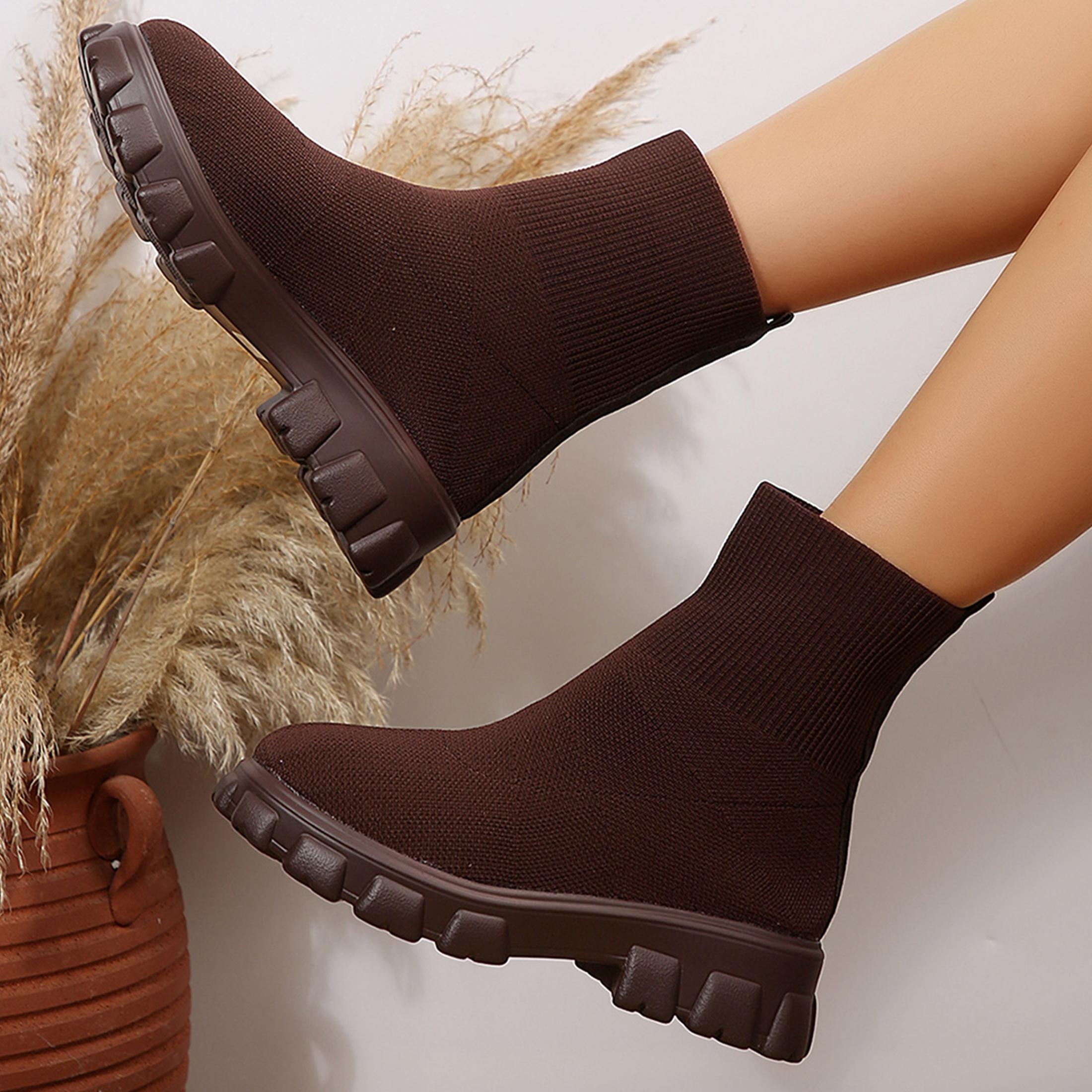 Ankle Boots for Women Comforta - đánh giá và giá Embellish Knit