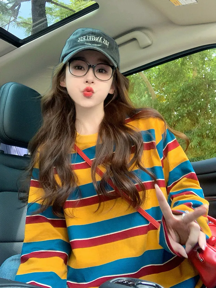 Women Color Block Striped Long - đánh giá và giá Embellish Knit