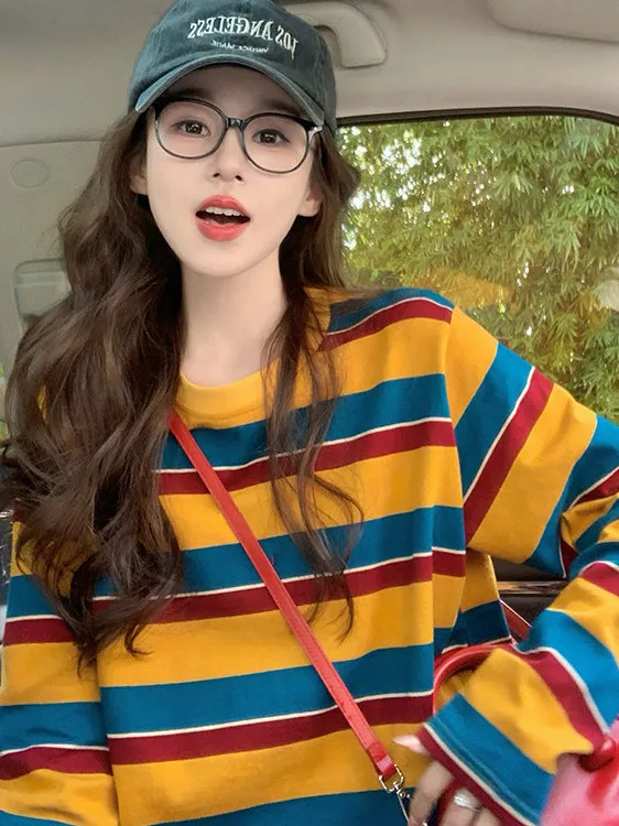 Women Color Block Striped Long - đánh giá và giá Embellish Knit