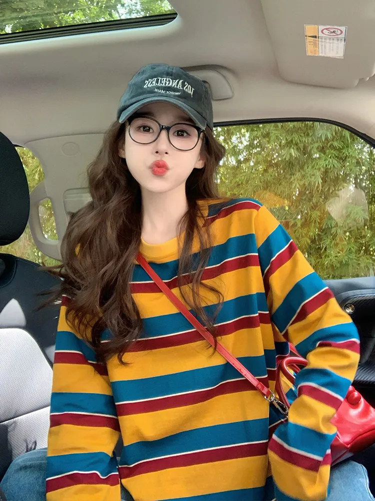 Women Color Block Striped Long - đánh giá và giá Embellish Knit
