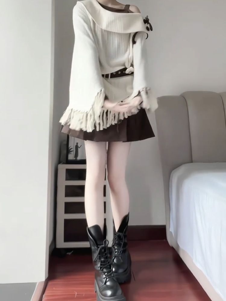 Japanese Vintage Mori Kei 2pcs - đánh giá và giá Tassel Fringe Trim