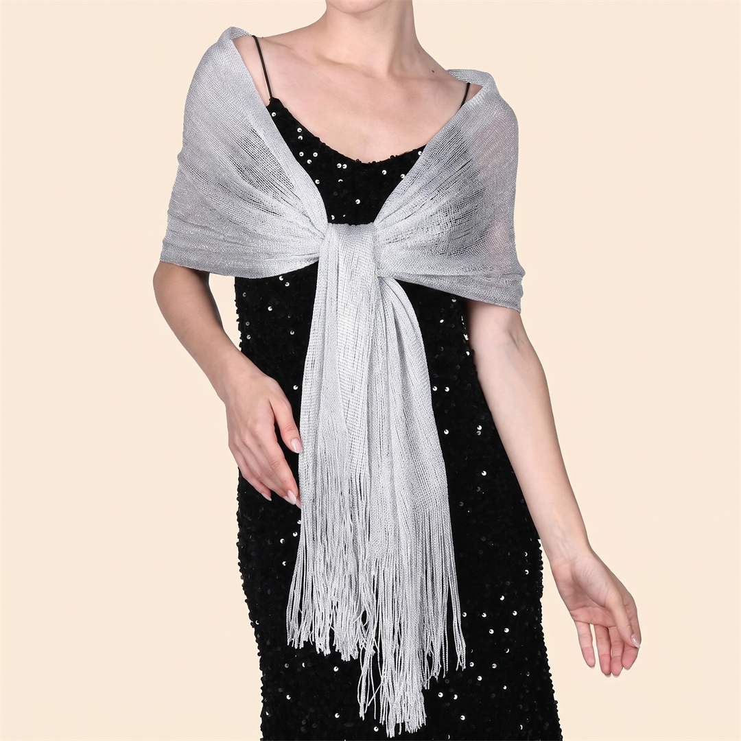 Fashion Bright Sunscreen Shawl - đánh giá và giá Tassel Fringe Trim