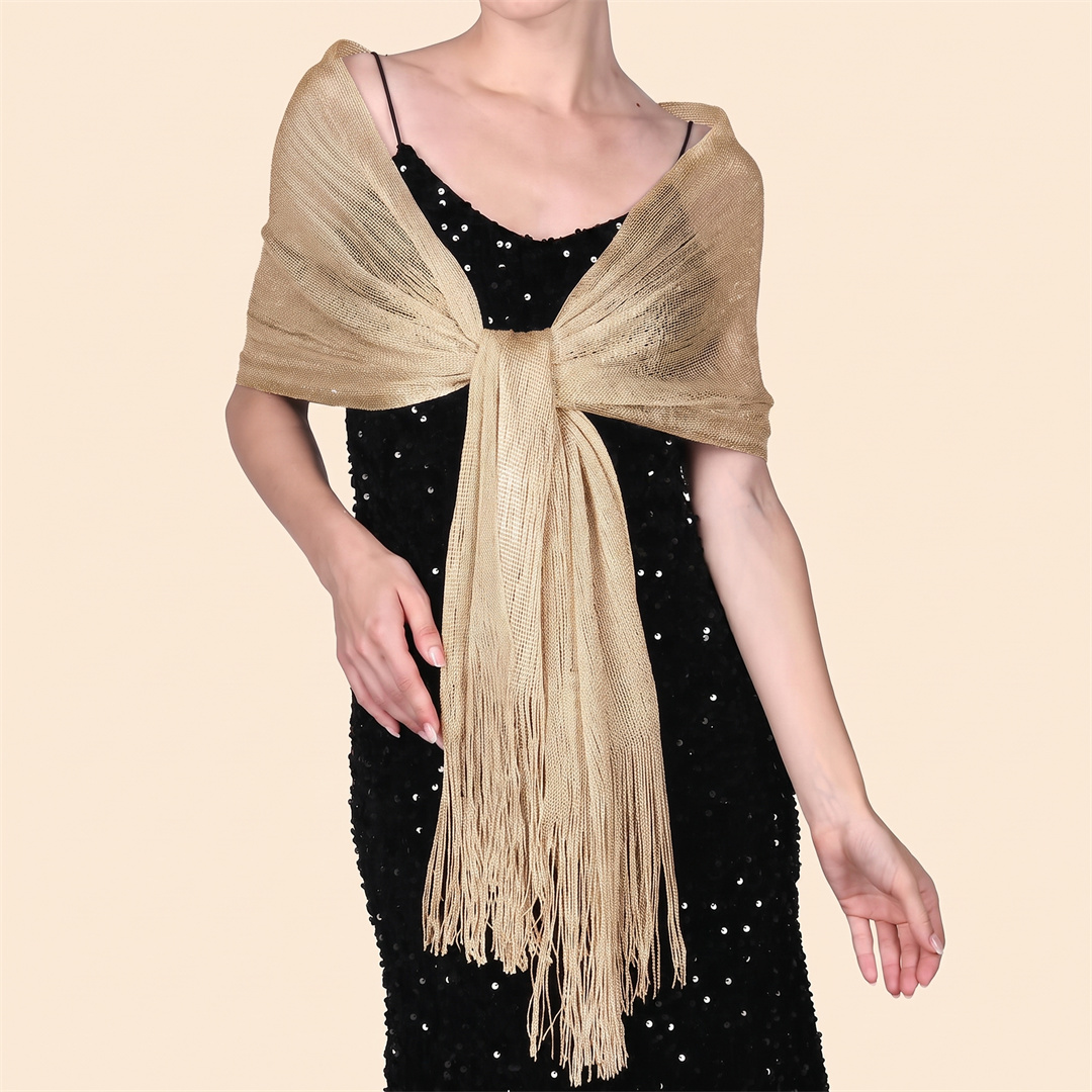 Fashion Bright Sunscreen Shawl - đánh giá và giá Tassel Fringe Trim