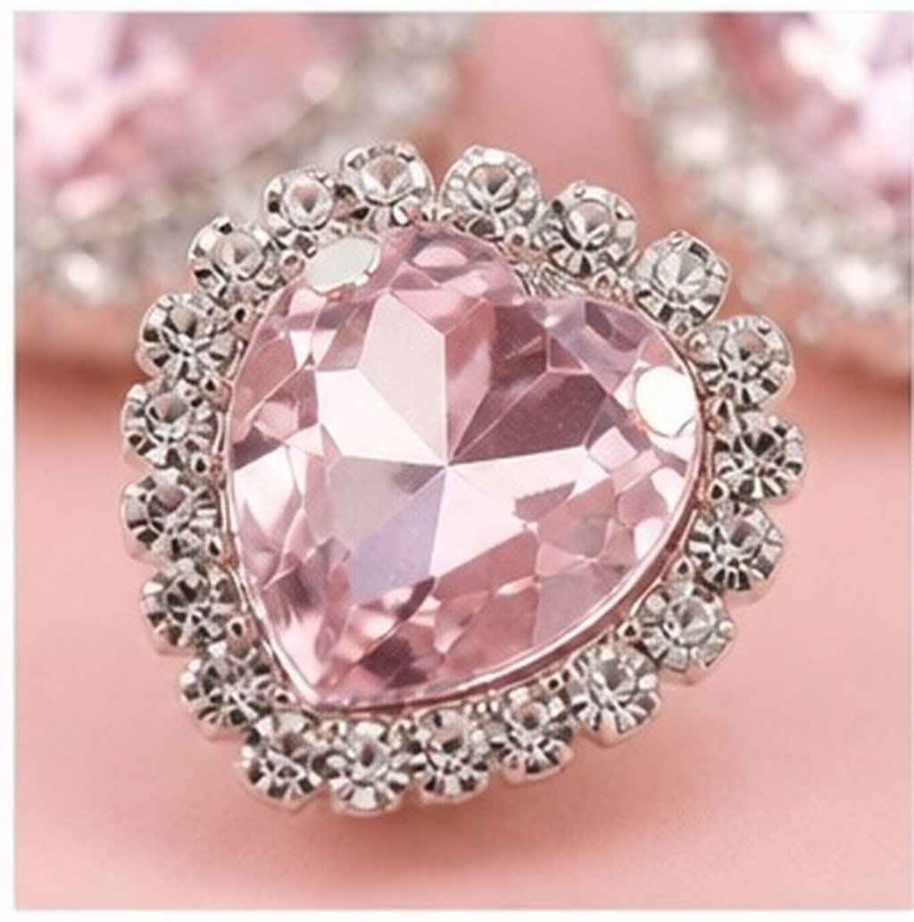 30Pcs Heart Sewing Rhinestone  - đánh giá và giá Embellishment Glue Craft